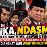 Etika, NDASMU! Pak Prabowo, Mengapa Anwar Usman yang Terbukti Melanggar Etik Berat Malah Diberi Kursi Wantimpres?